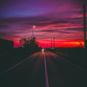 photography of road at nighttime 705425